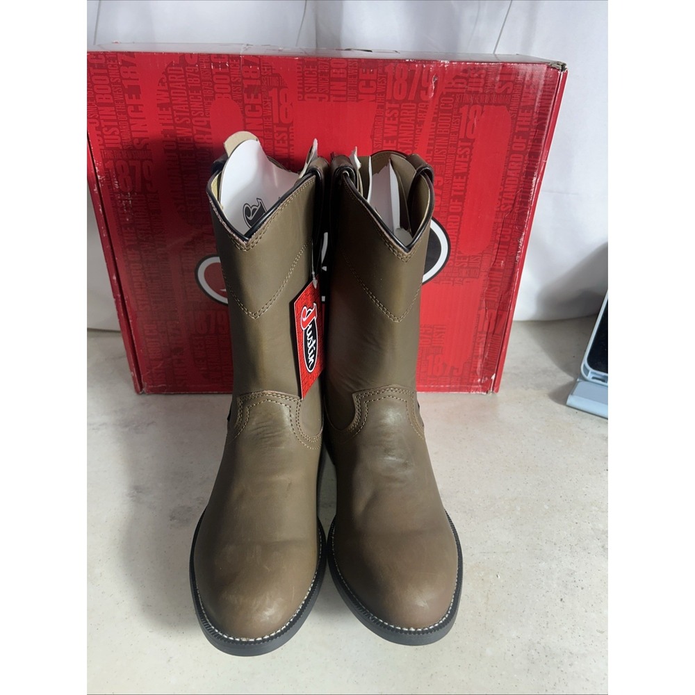Justin Temple 10" Roper Cowboy Boots for Me